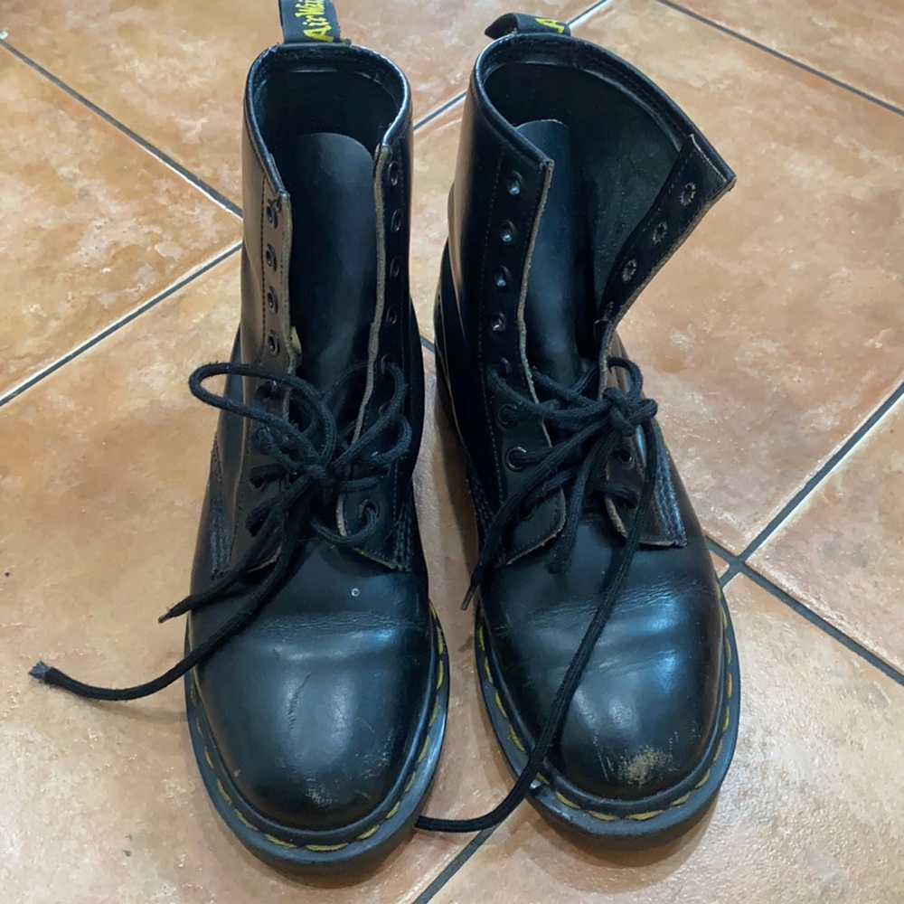 Made in England Dr. Martens Ankle Boots